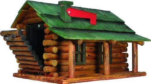 River's Edge Log Cabin Mailbox by River's Edge Products